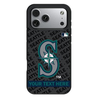 Keyscaper Seattle Mariners Personalized Bump Case with 8.2ft Drop Protection