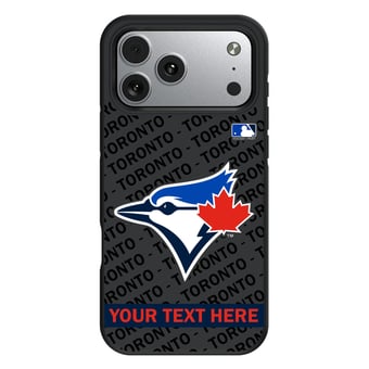 Keyscaper Toronto Blue Jays Personalized Bump Case with 8.2ft Drop Protection