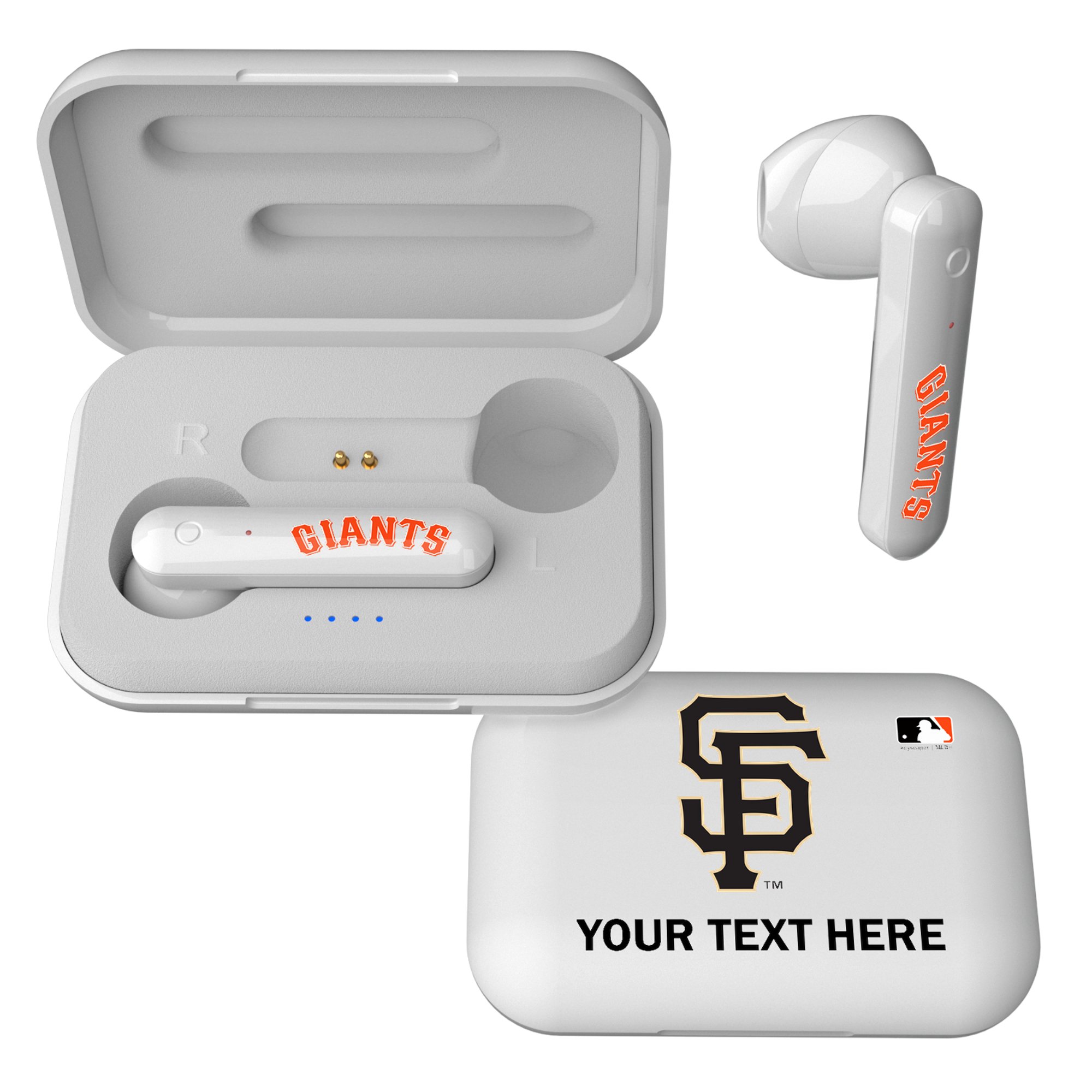 San Francisco Giants Personalized True Wireless Earbuds
