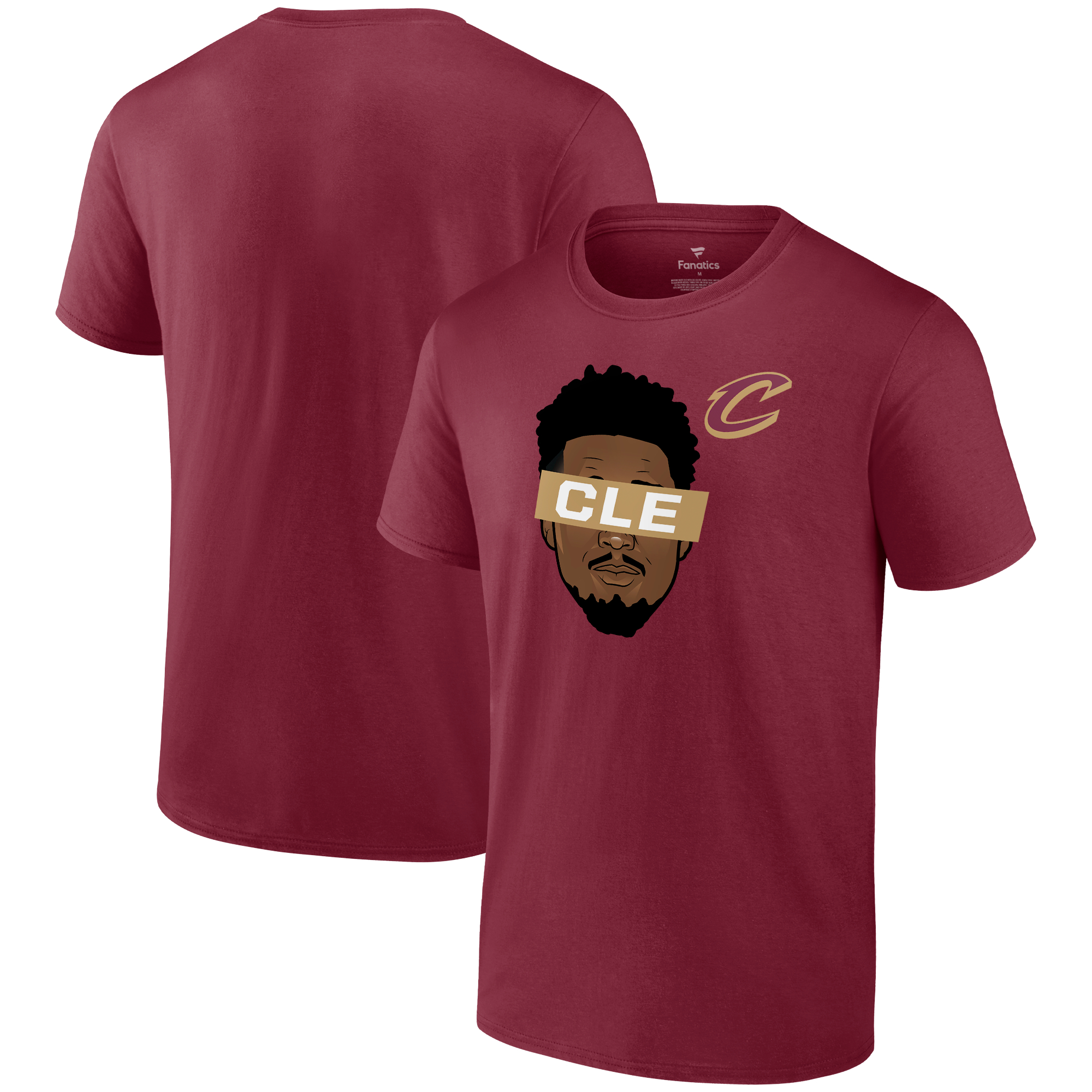 Men's Donovan Mitchell Wine Cleveland Cavaliers Know The Game T-Shirt