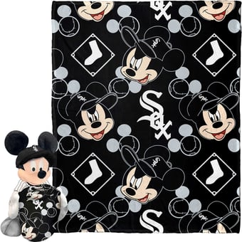 Northwest x Disney Chicago White Sox Mickey Hugger Pillow & Silk Touch Throw Set