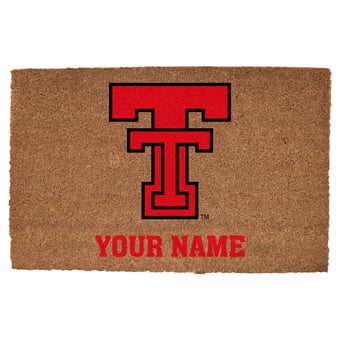 Texas Tech Red Raiders 23'' x 35'' Personalized Door Mat