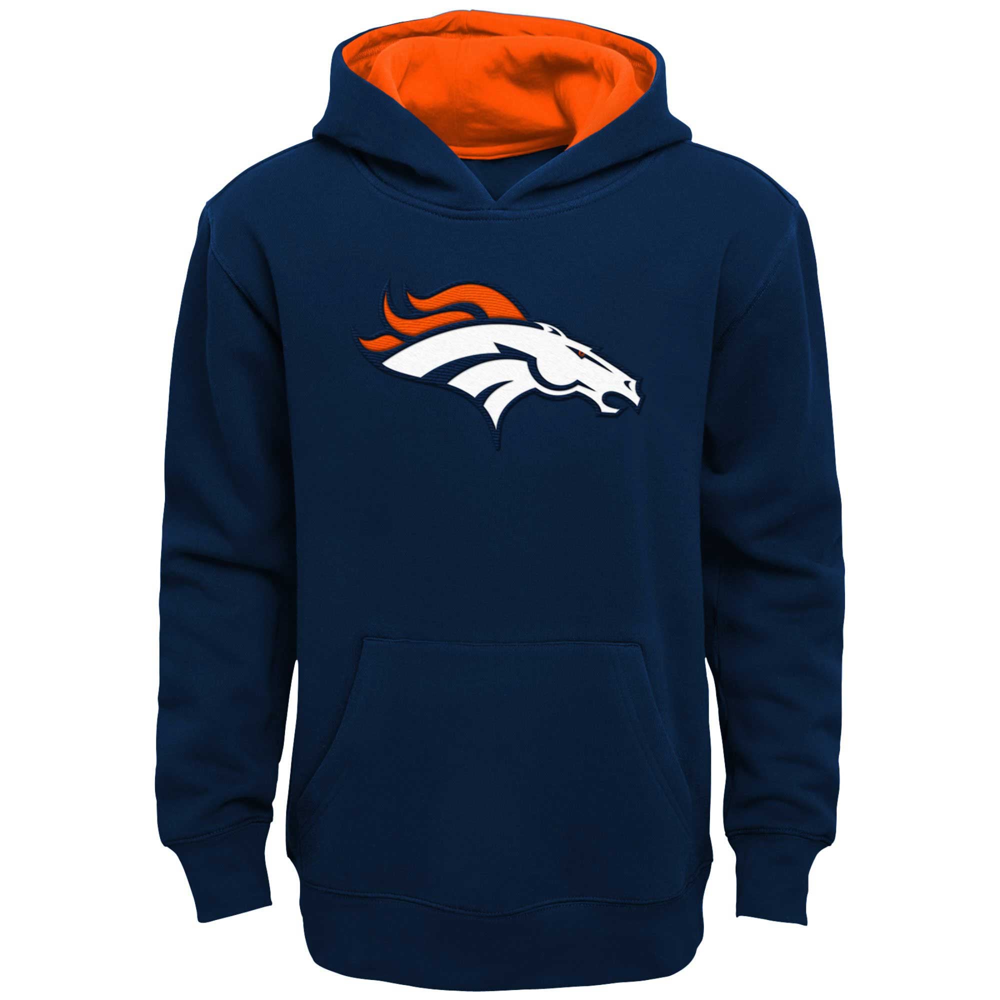 Youth Navy Denver Broncos Prime Pullover Hoodie Youth Navy Denver Broncos Prime Pullover Hoodie