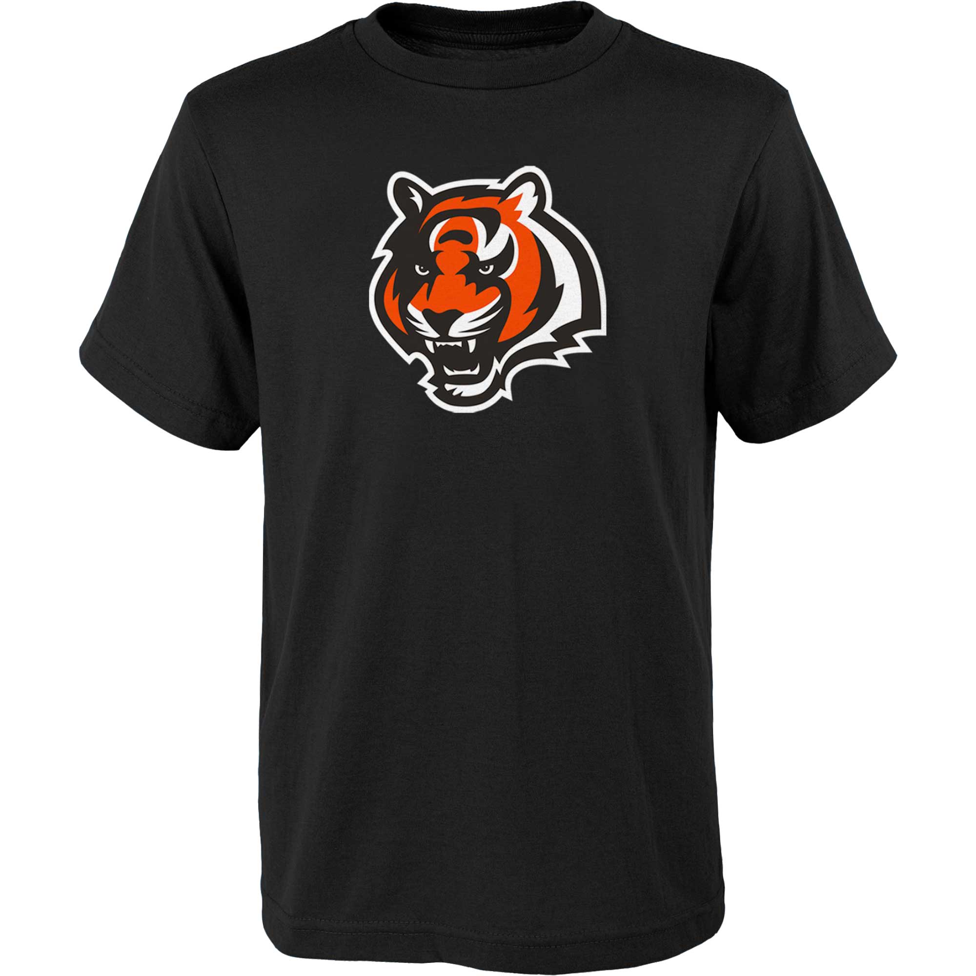 Youth Outerstuff Black Cincinnati Bengals Primary Logo T-Shirt