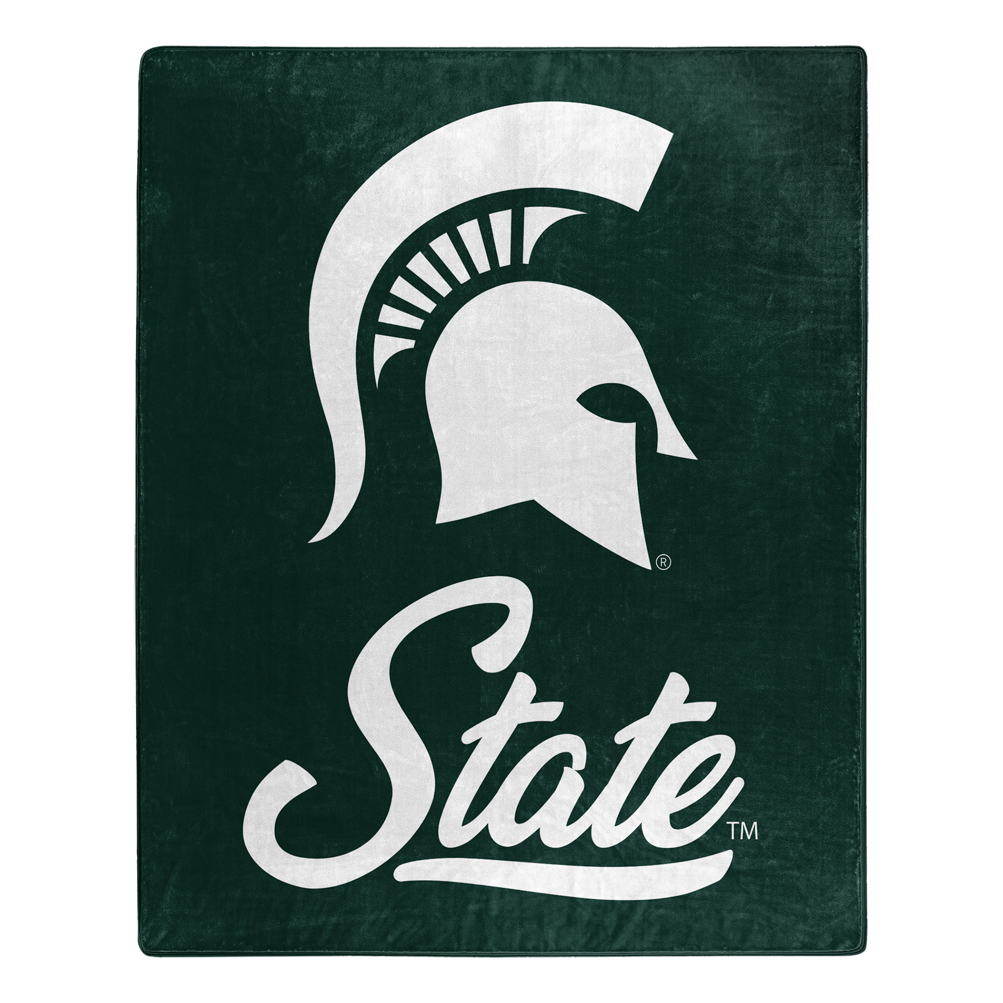 The Northwest Group  Michigan State Spartans 50" x 60" Signature Raschel Plush Throw Blanket