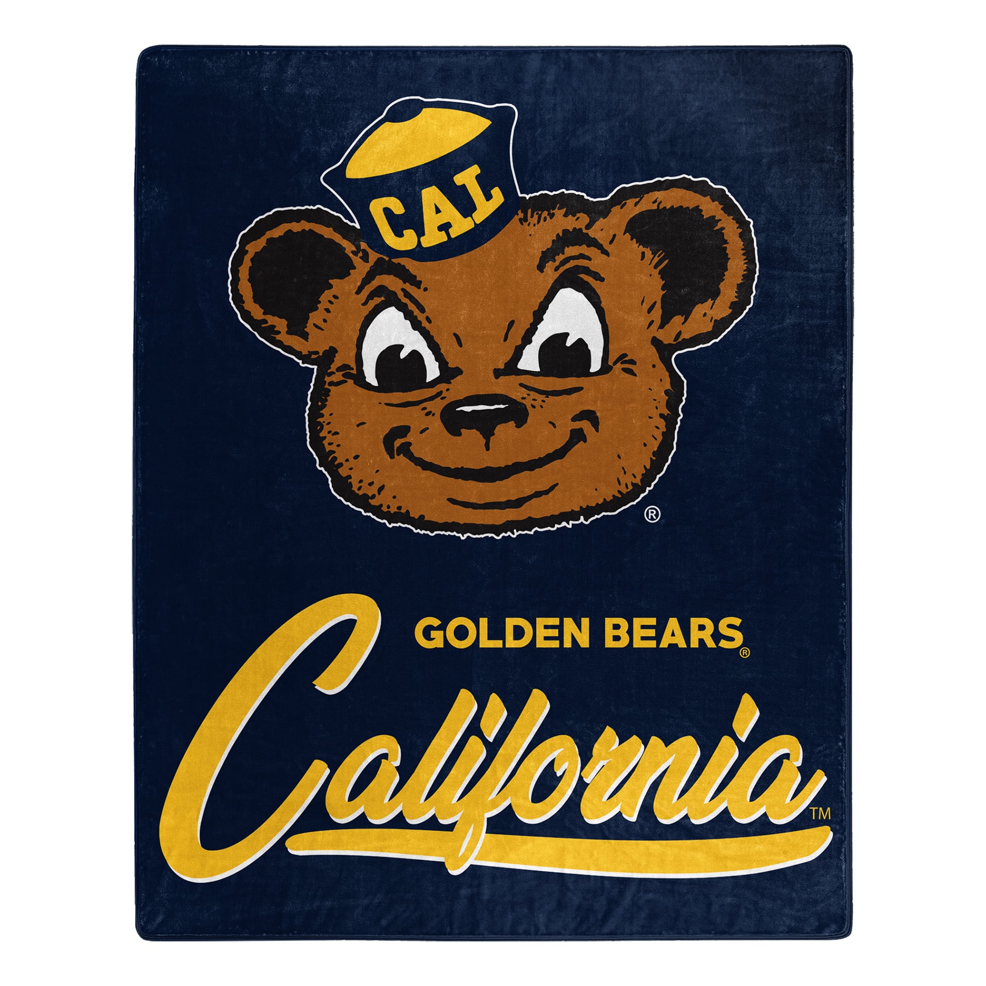 The Northwest Group  Cal Bears 50" x 60" Signature Raschel Plush Throw Blanket