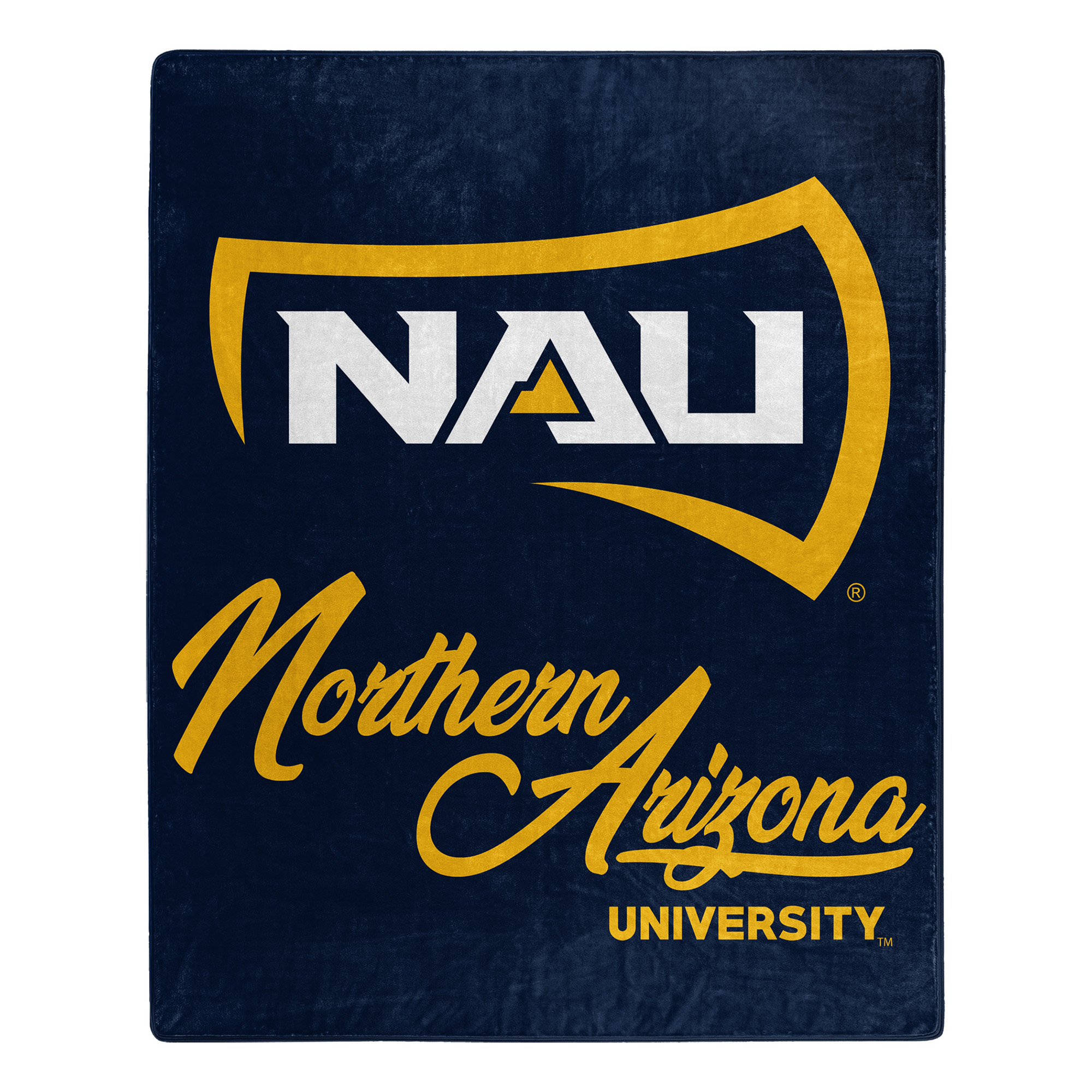 The Northwest Group  Northern Arizona Lumberjacks 50" x 60" Signature Raschel Plush Throw Blanket
