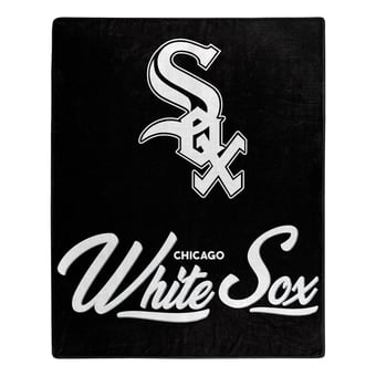 The Northwest Group  Chicago White Sox 50" x 60" Signature Raschel Plush Throw Blanket