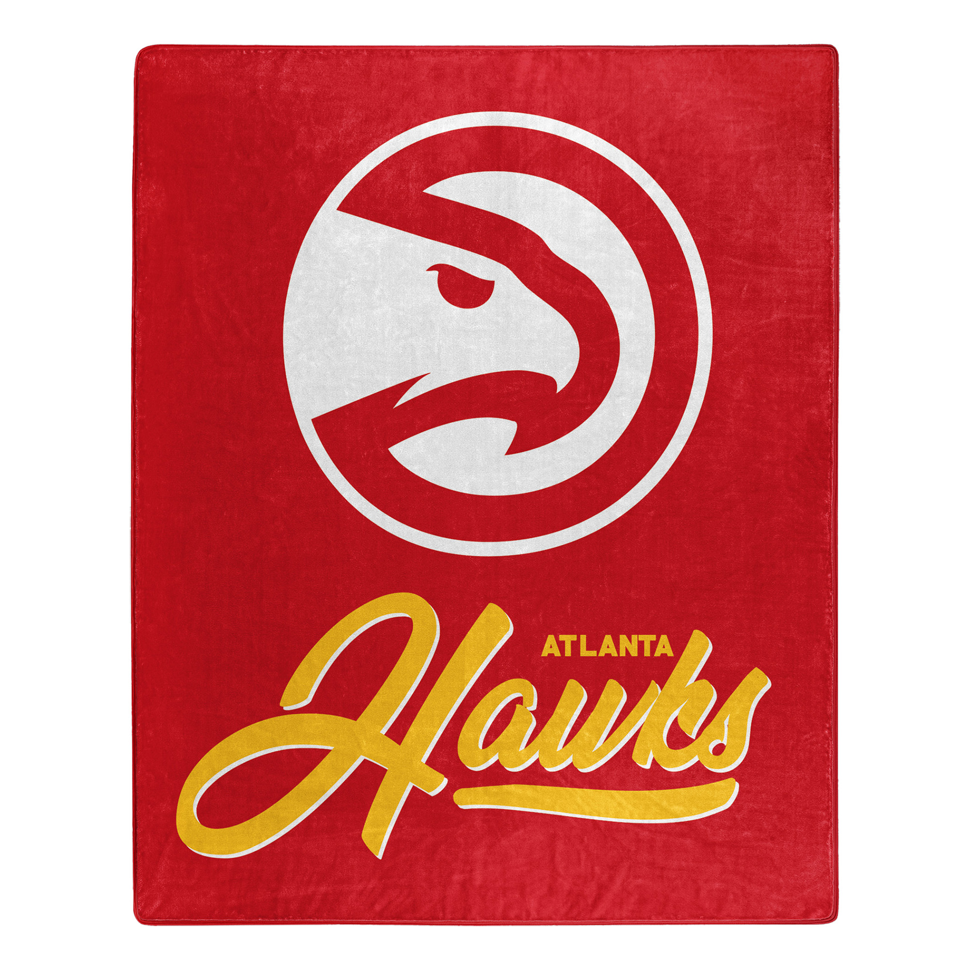The Northwest Group  Atlanta Hawks 50" x 60" Signature Raschel Plush Throw Blanket