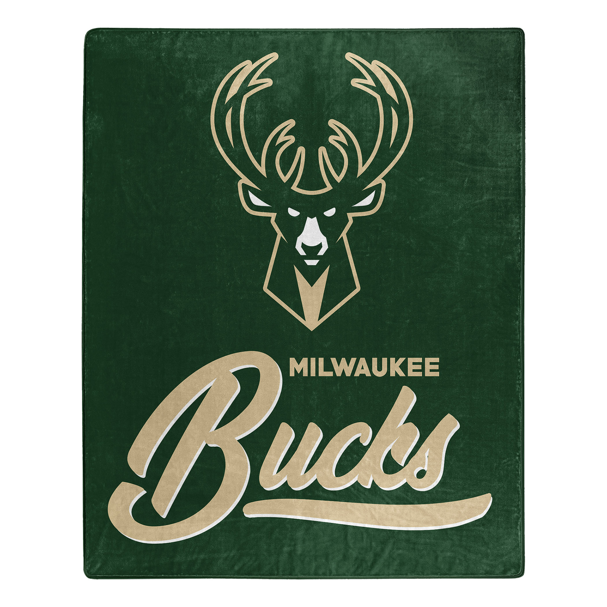 The Northwest Group Milwaukee Bucks 50″ x 60″ Signature Raschel Plush Throw Blanket
