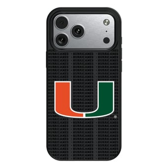 Miami Hurricanes Primary Logo iPhone Magnetic Bump Case