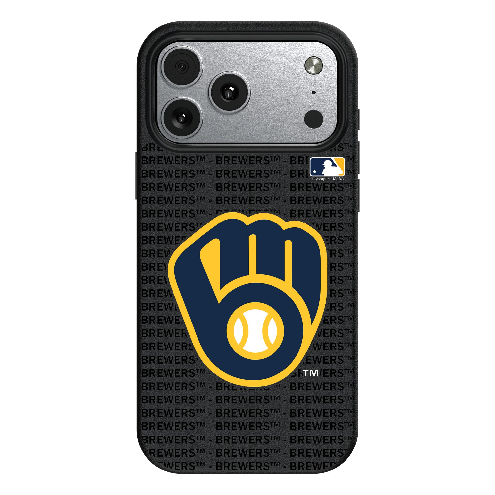Milwaukee Brewers Primary Logo iPhone Magnetic Bump Case Milwaukee Brewers Primary Logo iPhone Magnetic Bump Case