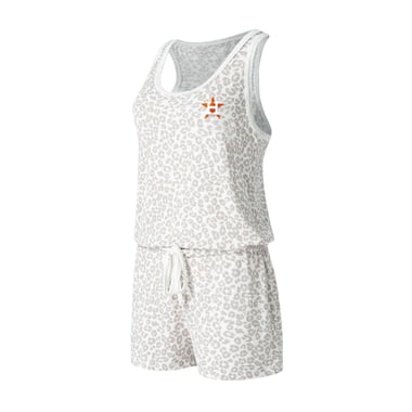 Women's Concepts Sport Cream Houston Astros Montana Hacci Knit Romper