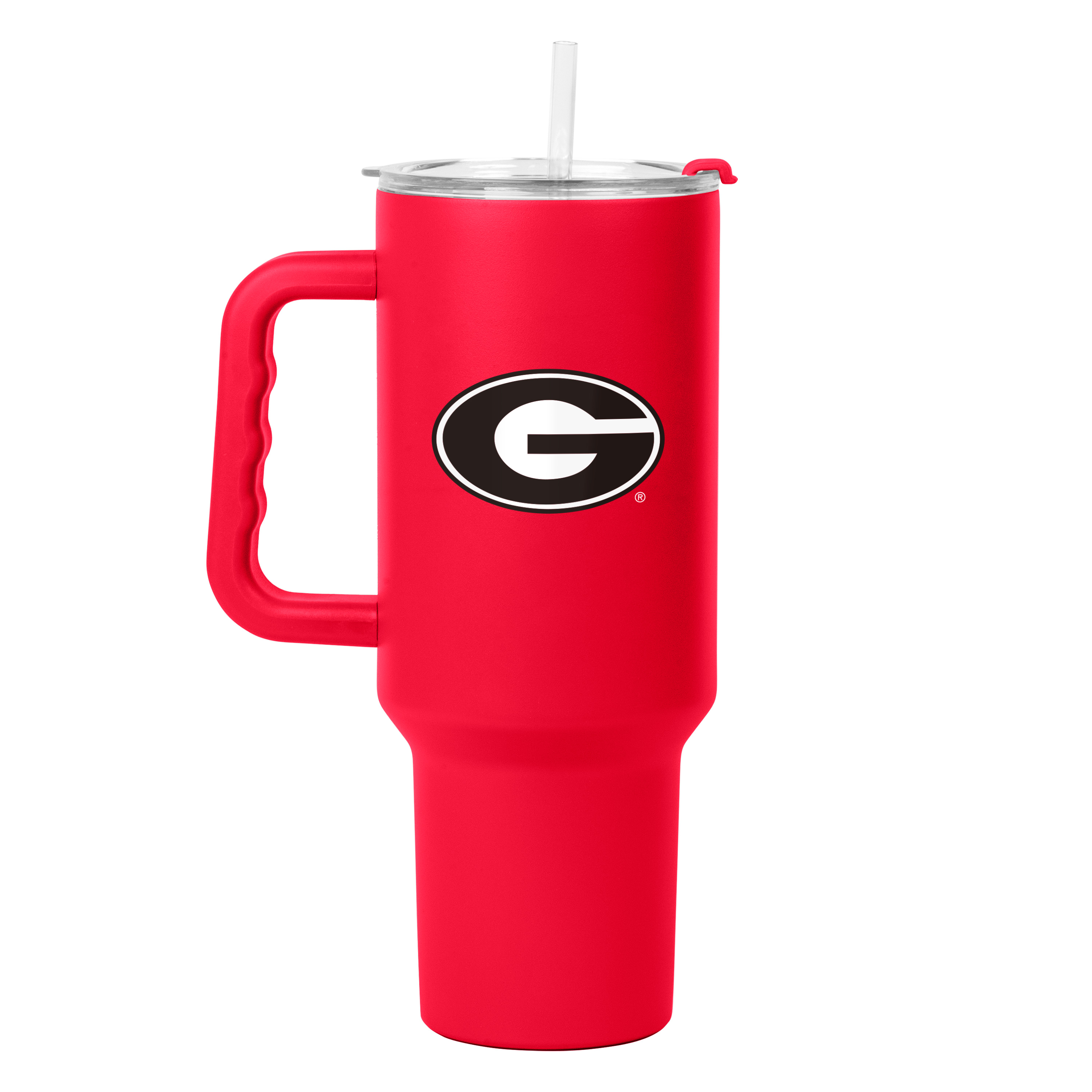 Georgia Bulldogs 40oz. Travel Tumbler with Handle