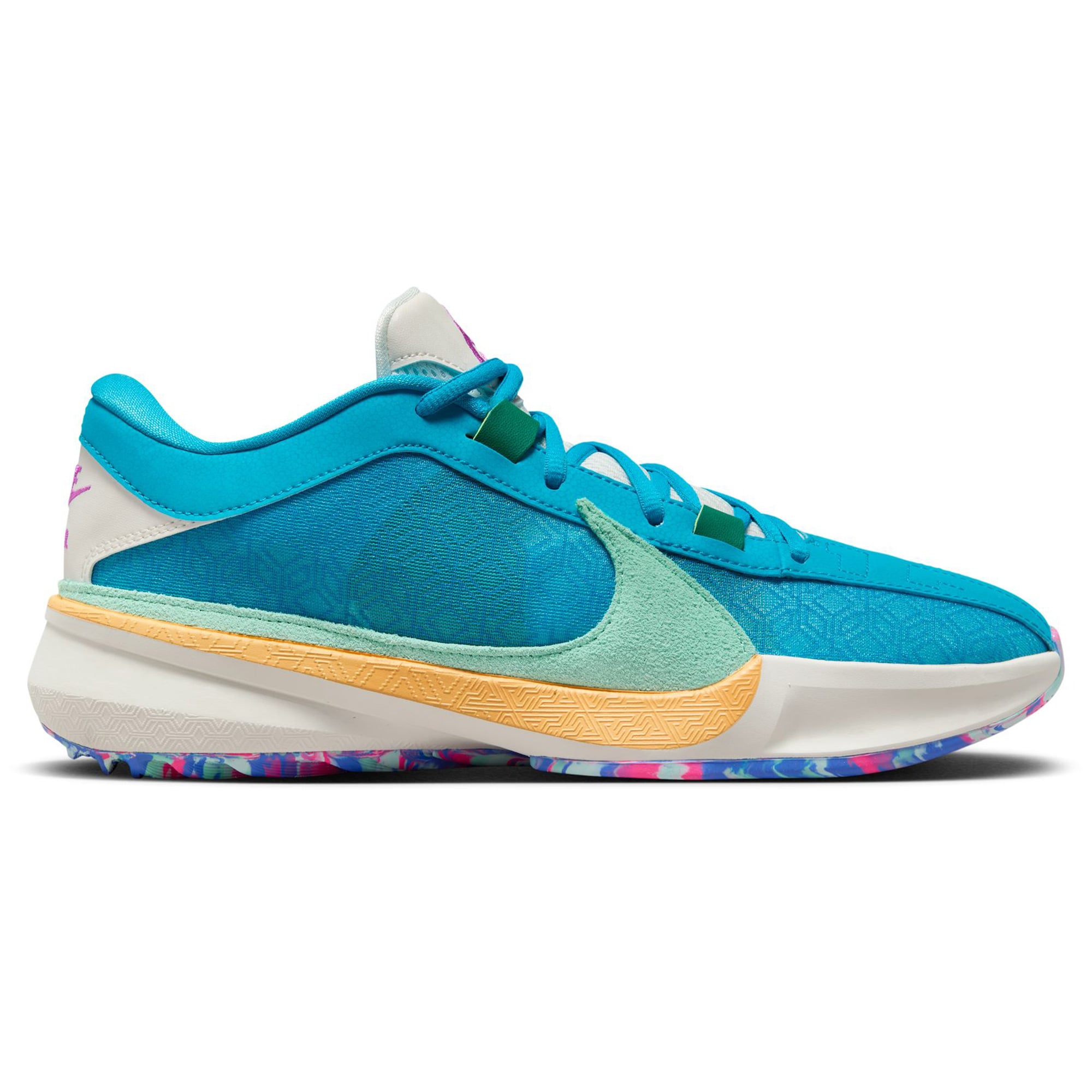 Men's Nike Giannis Antetokounmpo Blue Zoom Freak 5 Low Top Shoe