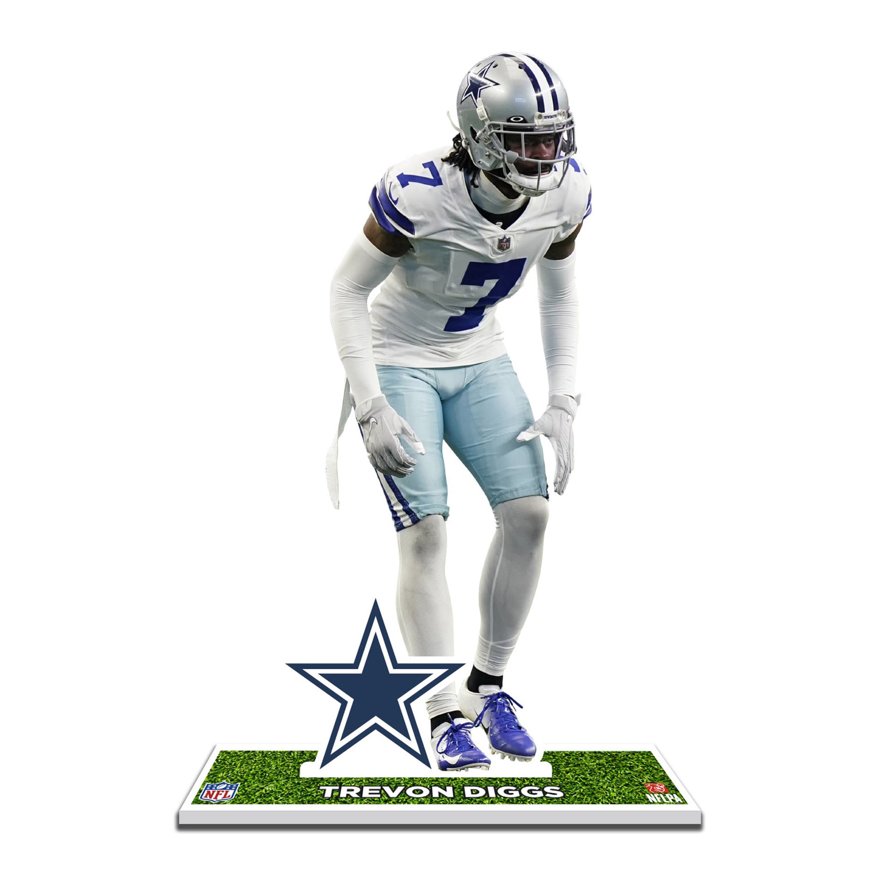 Trevon Diggs Dallas Cowboys 12” Player Standee Desktop Display Trevon Diggs Dallas Cowboys 12” Player Standee Desktop Display