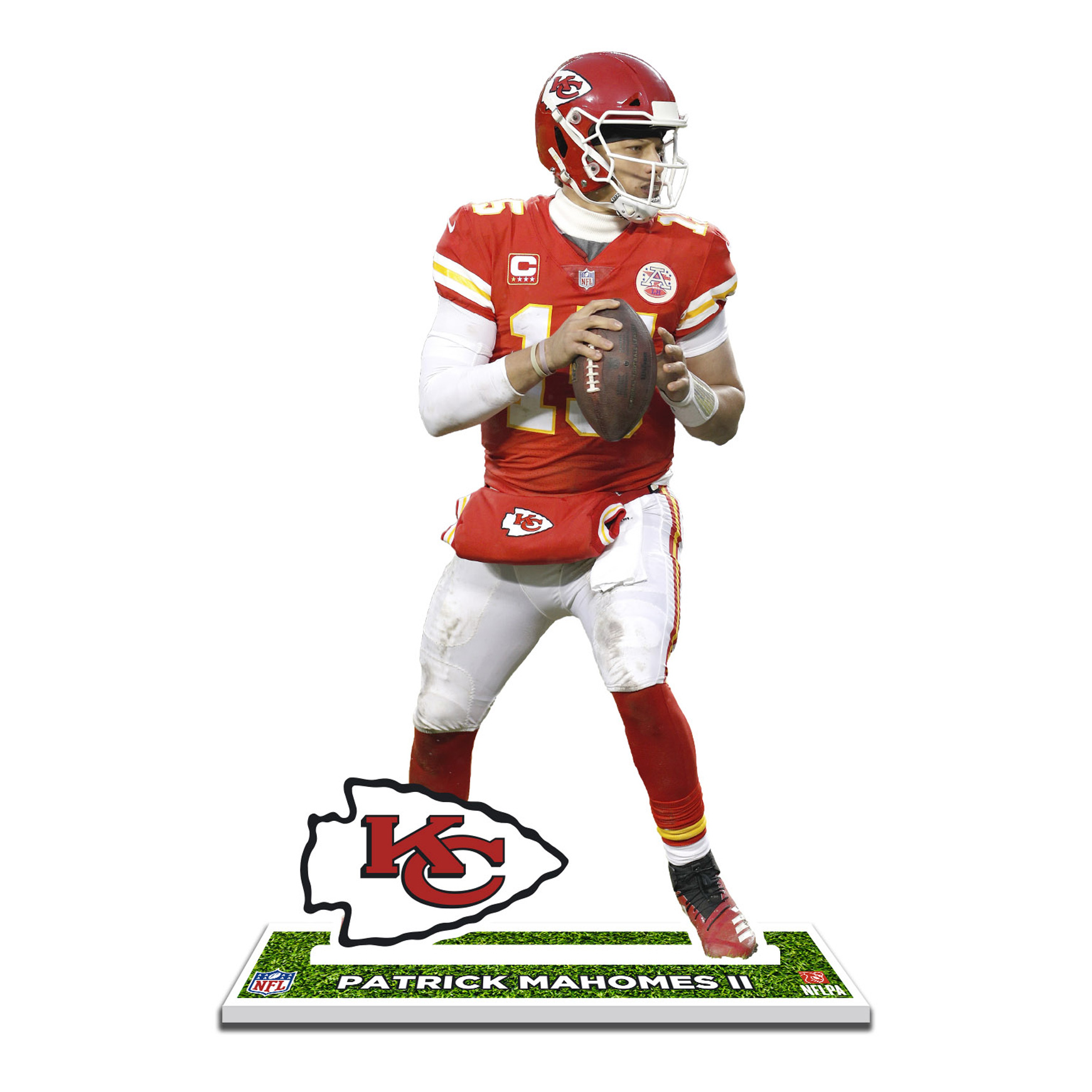 Patrick Mahomes Kansas City Chiefs 12'' Player Standee Desktop Display