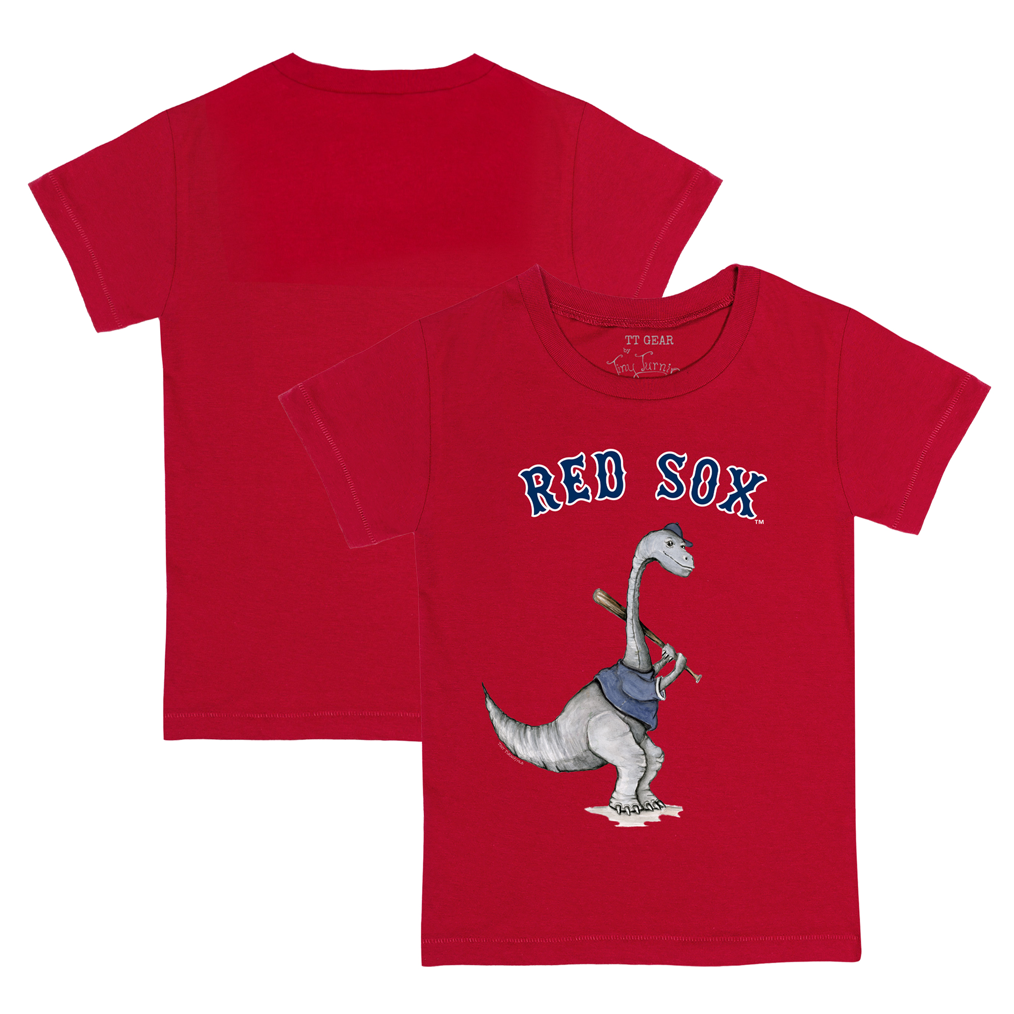 Youth Tiny Turnip Red Boston Red Sox Bronto T-Shirt