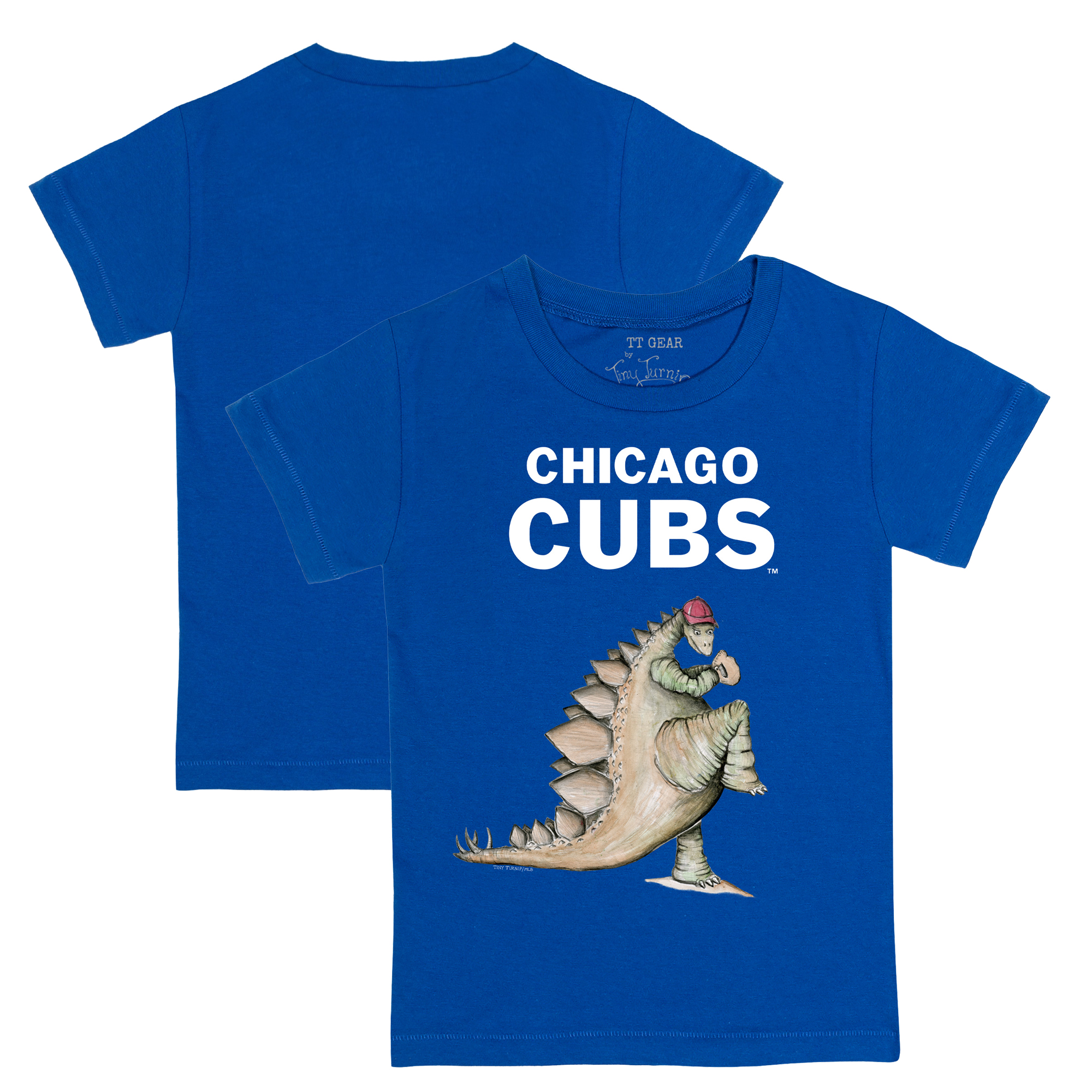 Youth Tiny Turnip Royal Chicago Cubs Stega T-Shirt