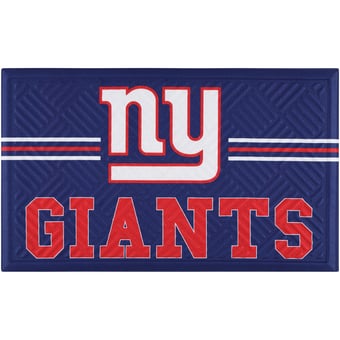 New York Giants Embossed Door Mat