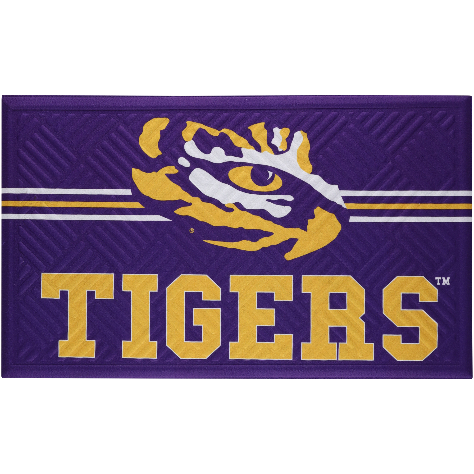 LSU Tigers Embossed Door Mat