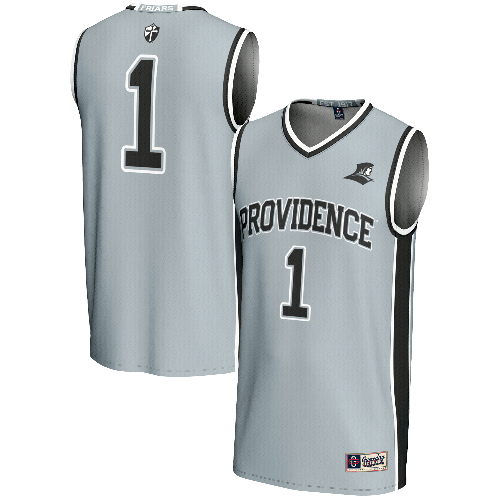 Men’s GameDay Greats #1 Silver Providence Friars Lightweight Basketball Jersey Men’s GameDay Greats #1 Silver Providence Friars Lightweight Basketball Jersey