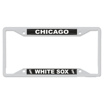 WinCraft Chicago White Sox Chrome Color License Plate Frame