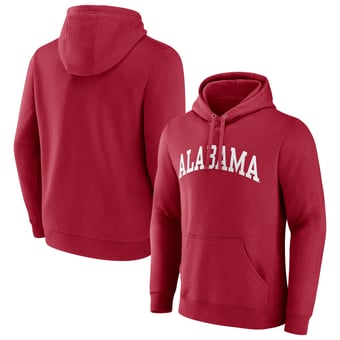 Men's Fanatics Crimson Alabama Crimson Tide Basic Arch Pullover Hoodie