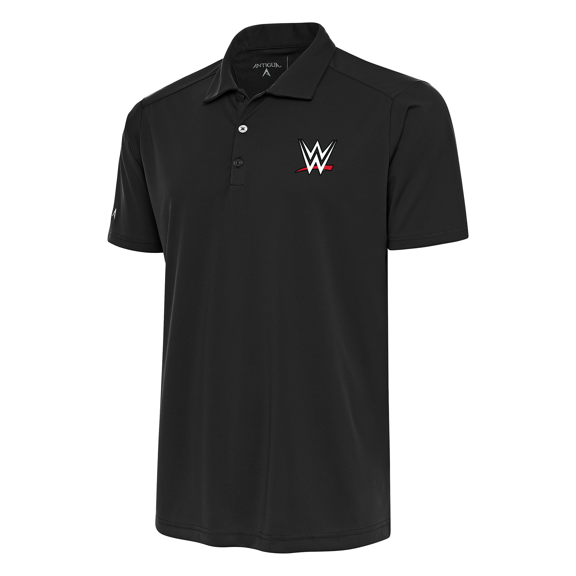 Men's Antigua Charcoal WWE Tribute Polo