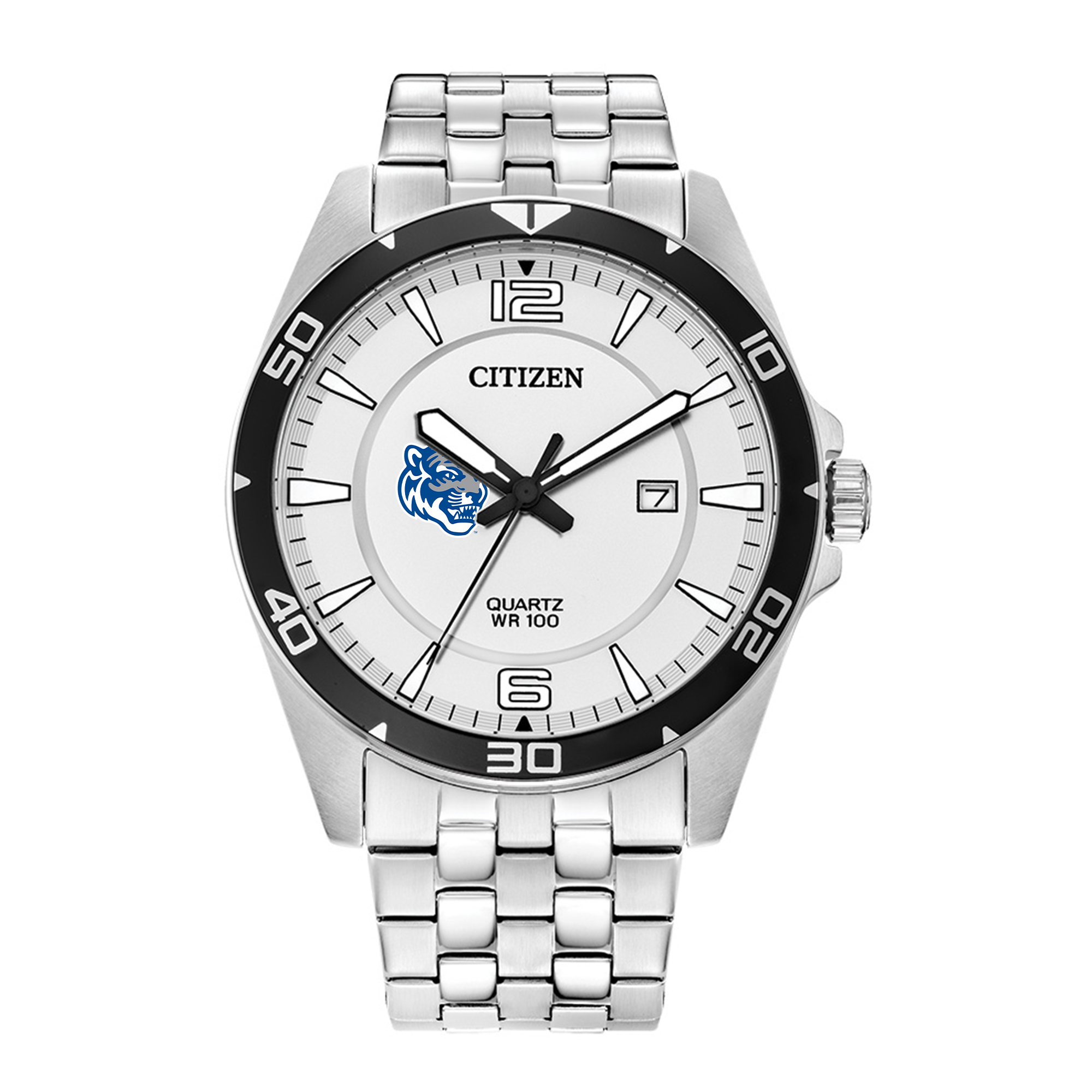 Men's Memphis Tigers Citizen Quartz Stainless Steel Watch