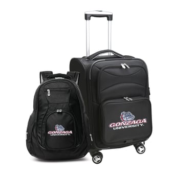 MOJO Black Gonzaga Bulldogs Softside Carry-On & Backpack Set