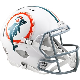 Miami Dolphins Riddell 2022 Tribute Speed Authentic Helmet