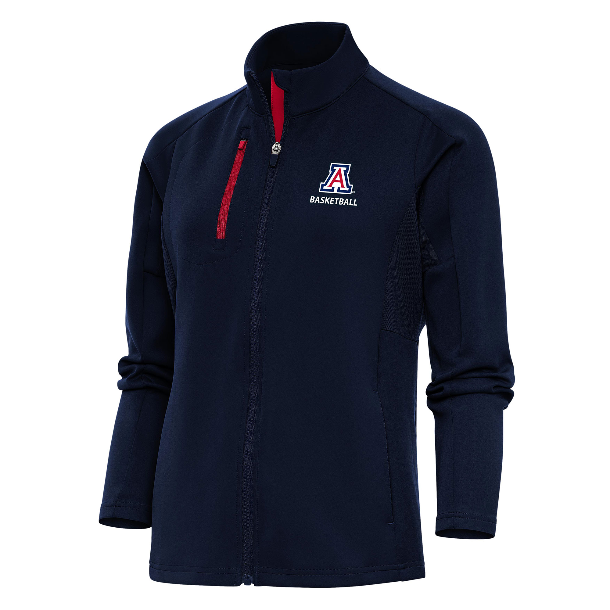 Women's Antigua  Navy Arizona Wildcats Basketball Generation Full-Zip Jacket