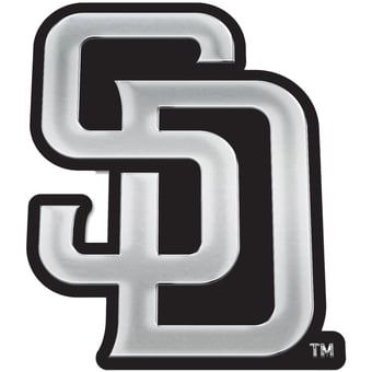 WinCraft San Diego Padres Chrome Auto Emblem