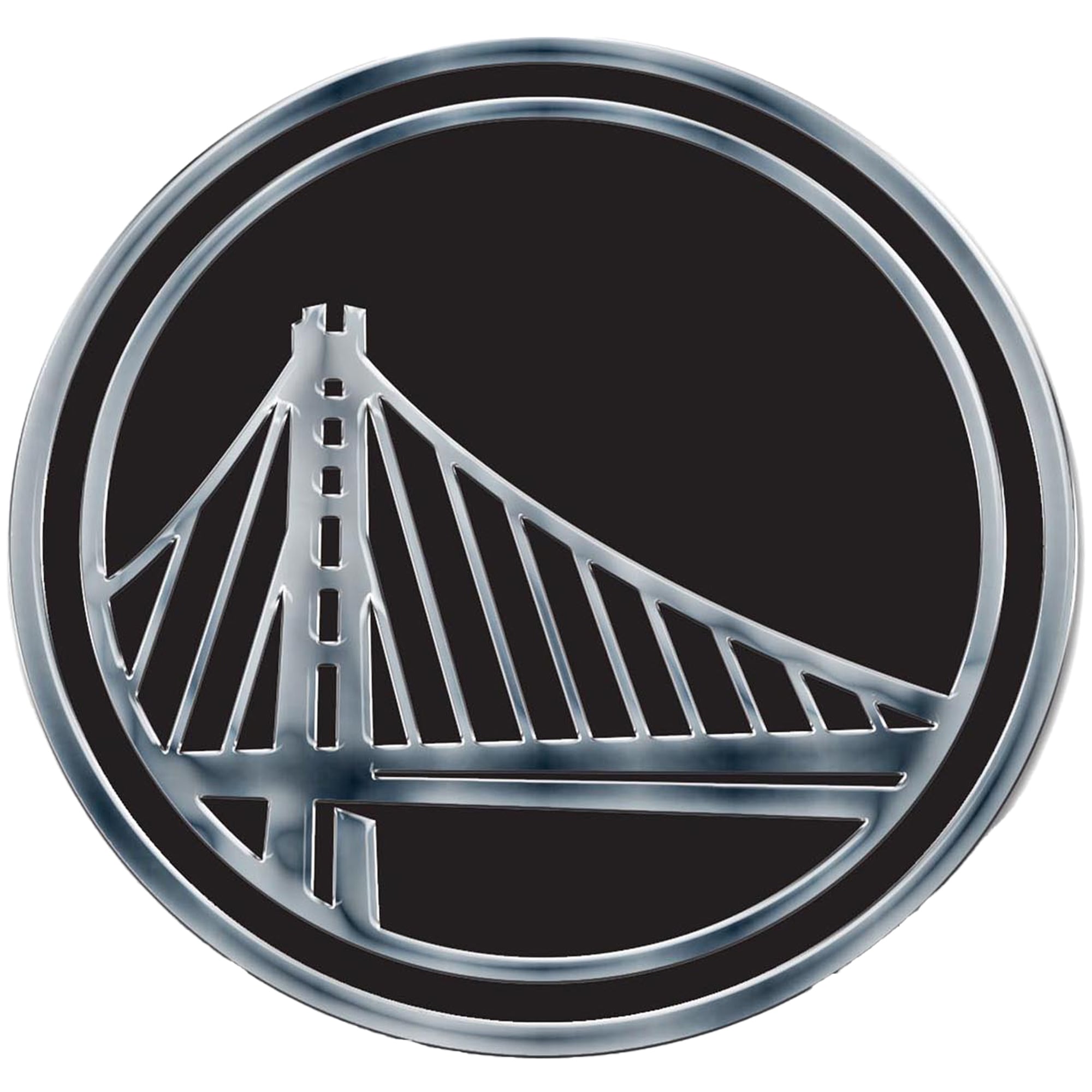 WinCraft Golden State Warriors Chrome Auto Emblem