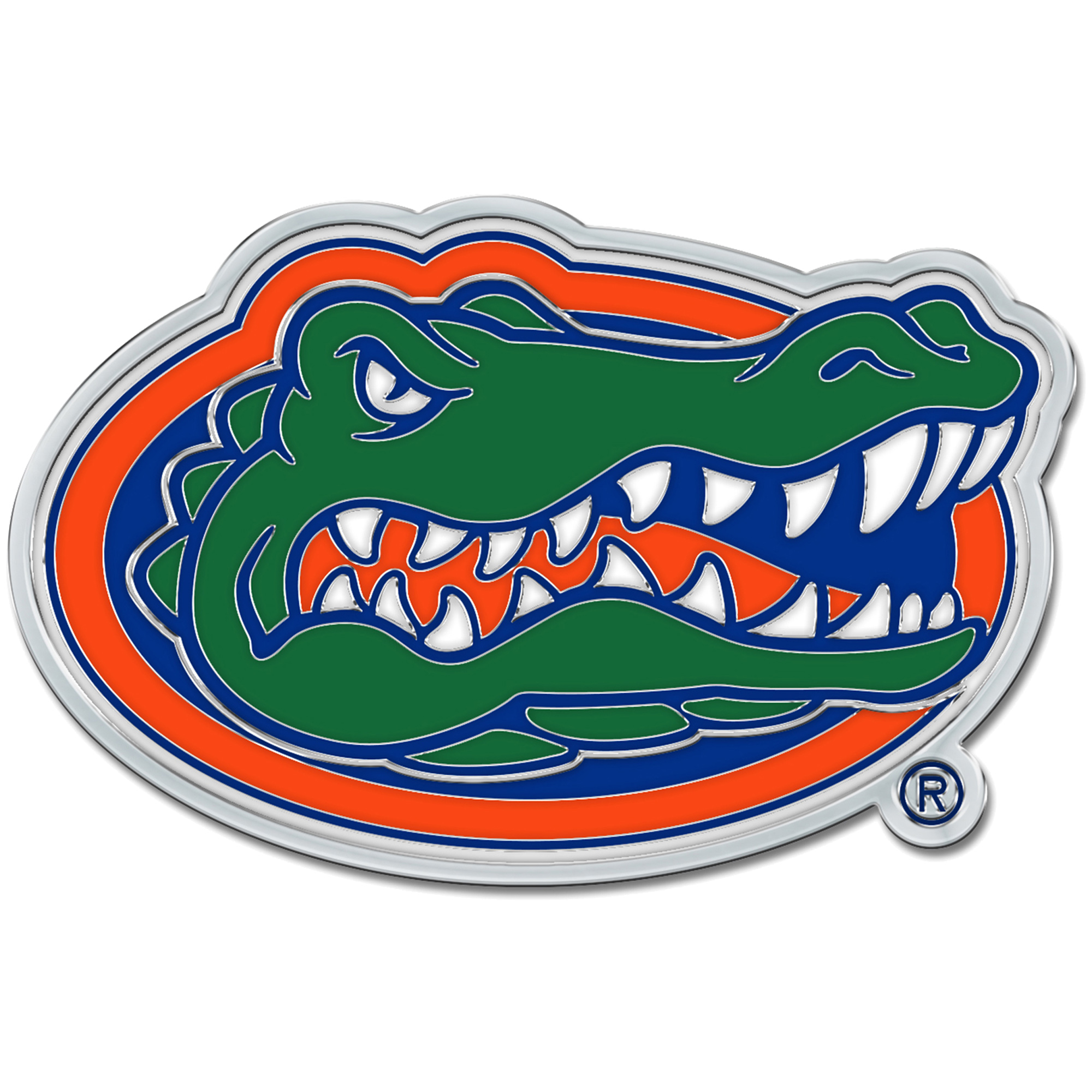 WinCraft Florida Gators Colored Chrome Auto Emblem