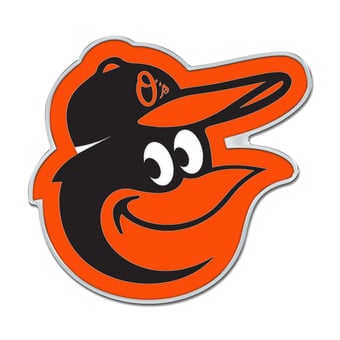 WinCraft Baltimore Orioles Colored Chrome Auto Emblem