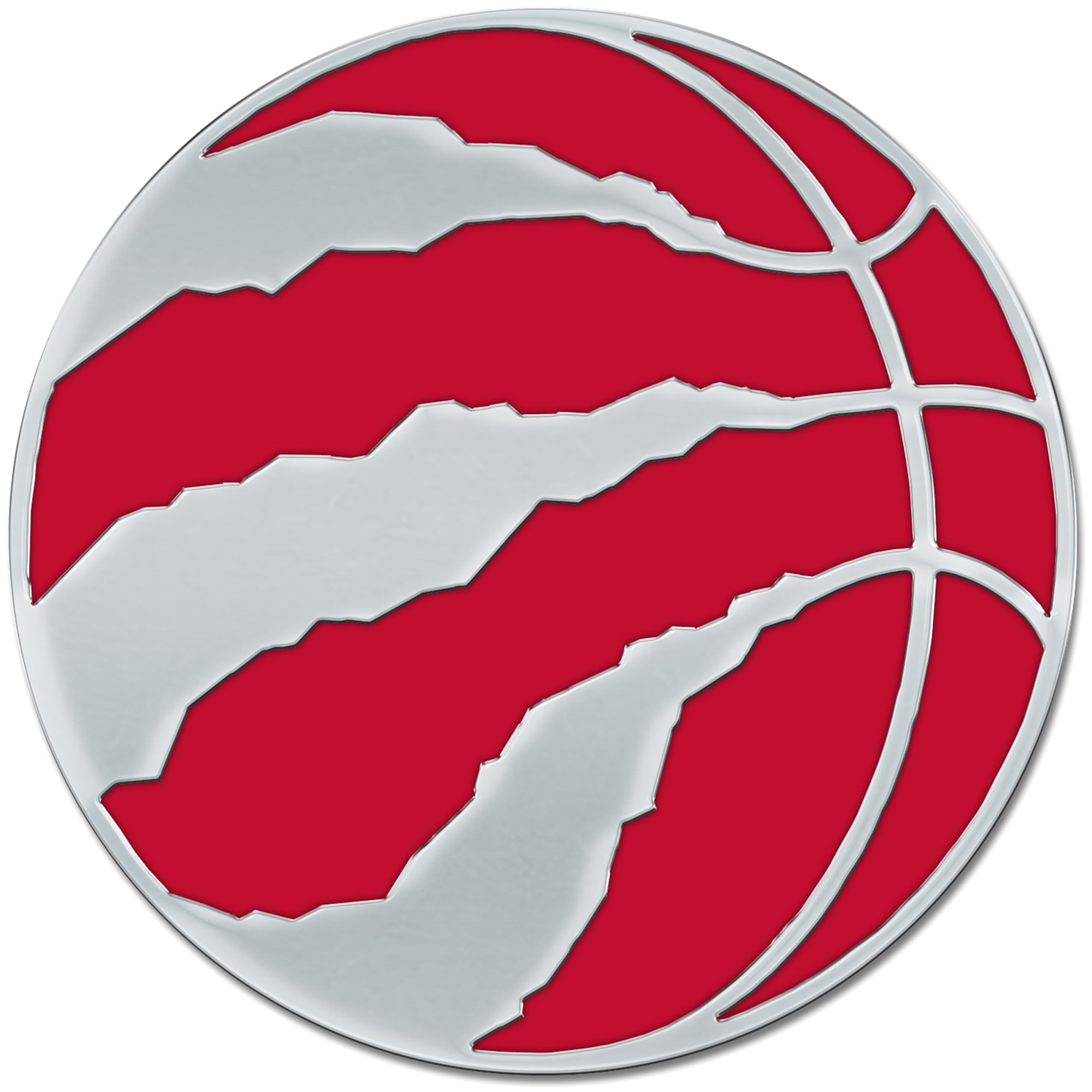 WinCraft Toronto Raptors Colored Chrome Auto Emblem