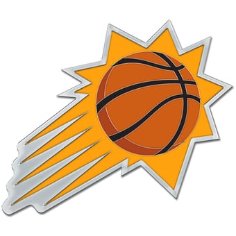 WinCraft Phoenix Suns Colored Chrome Auto Emblem