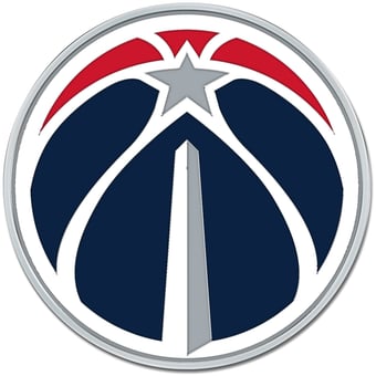 WinCraft Washington Wizards Colored Chrome Auto Emblem