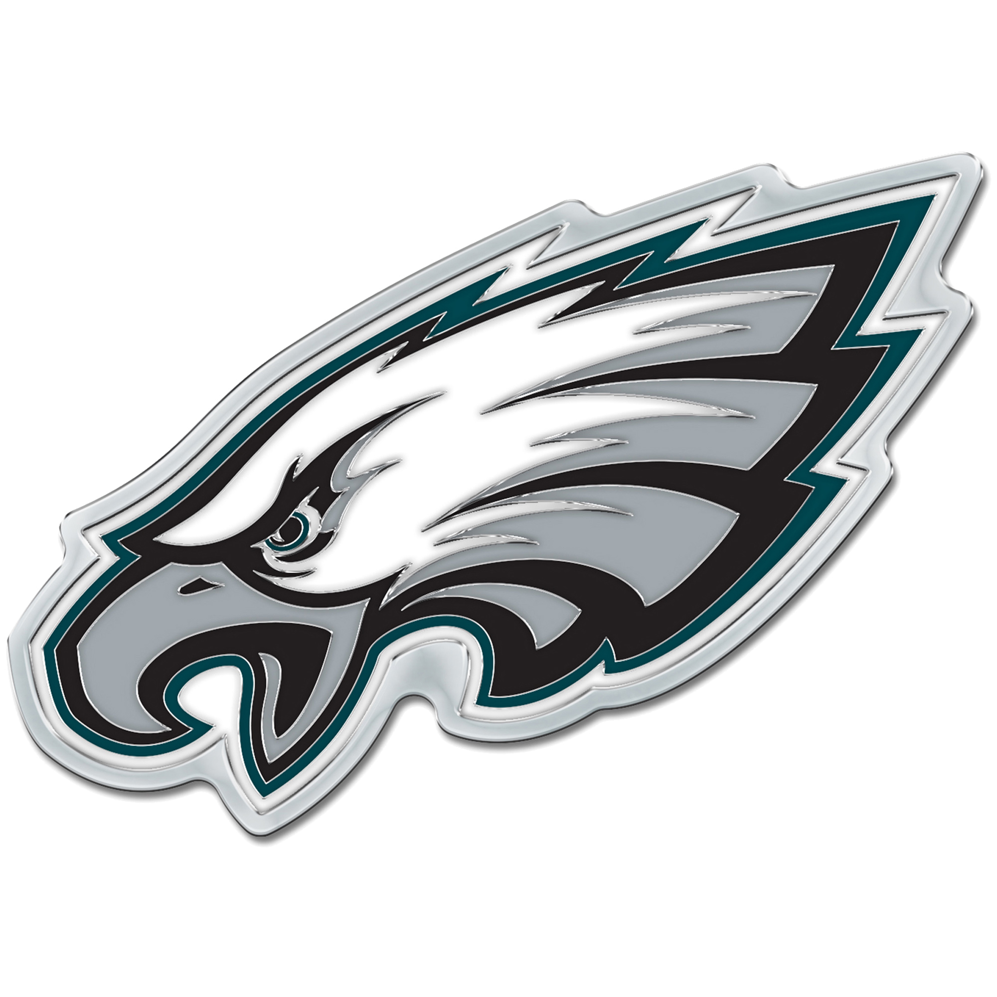 WinCraft Philadelphia Eagles Colored Chrome Auto Emblem