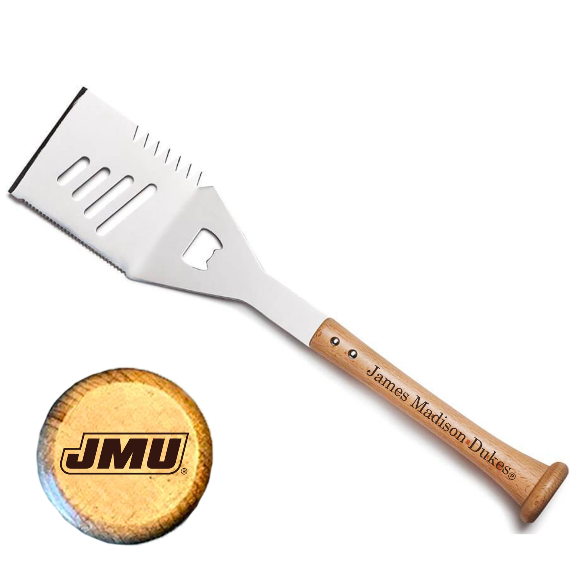 Baseball BBQ  James Madison Dukes Slider Spatula