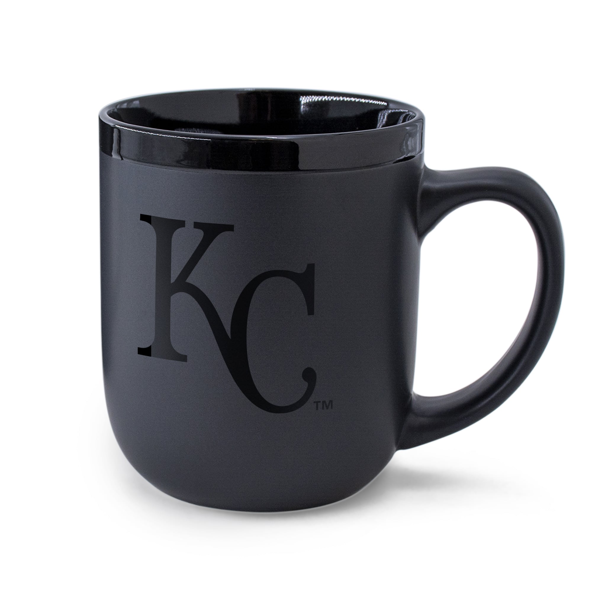 WinCraft Kansas City Royals 17oz. Black Tonal Ceramic Mug