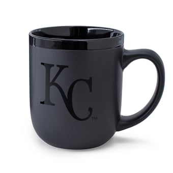 WinCraft Kansas City Royals 17oz. Black Tonal Ceramic Mug
