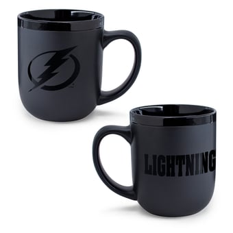 WinCraft Tampa Bay Lightning 17oz. Black Tonal Ceramic Mug