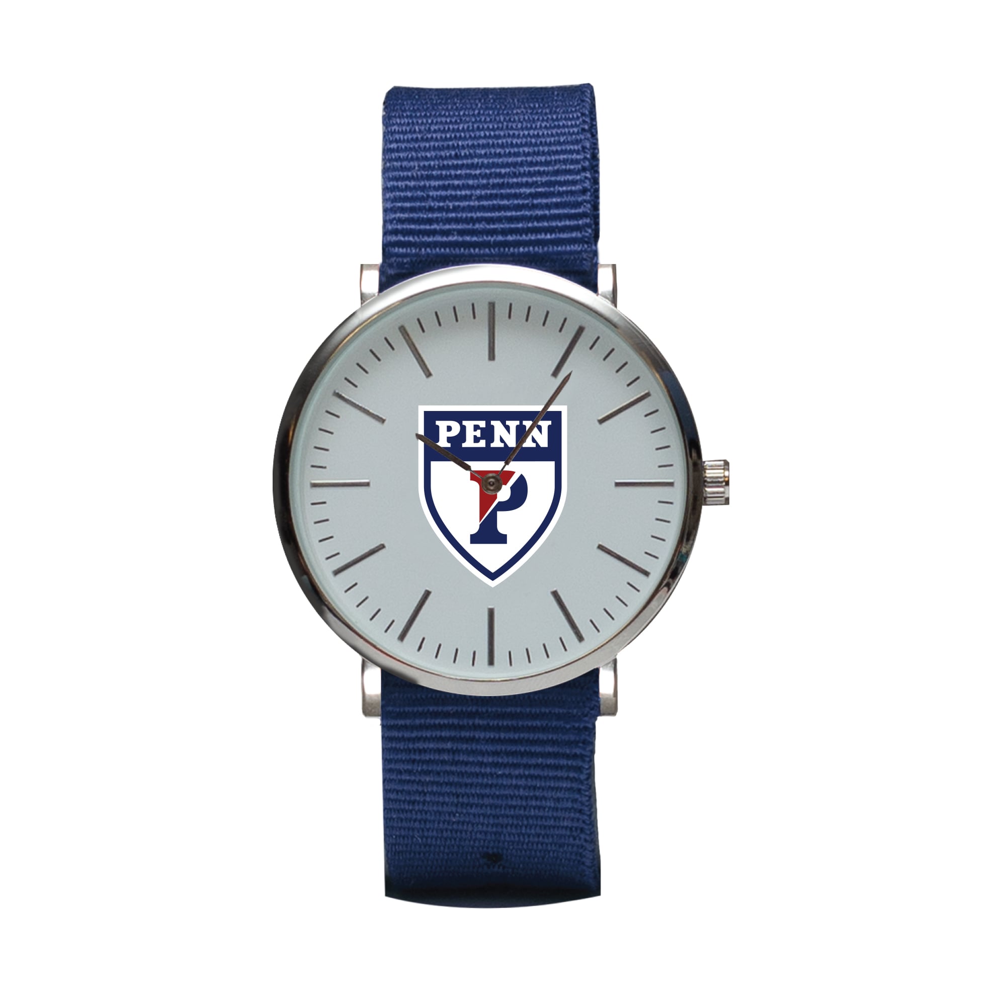 Navy Pennsylvania Quakers Stitch Nylon Strap Watch