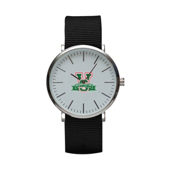 Black Mississippi Valley State Delta Devils Stitch Nylon Strap Watch