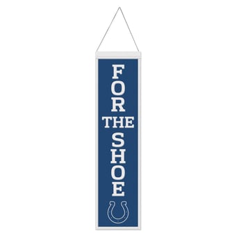 WinCraft Indianapolis Colts 8" x 32" Slogan Wool Banner