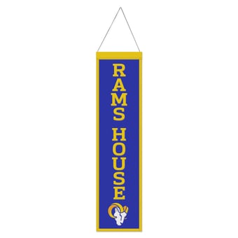 WinCraft Los Angeles Rams 8" x 32" Slogan Wool Banner