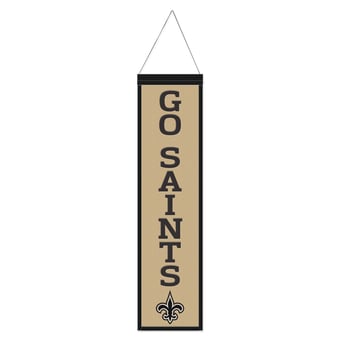 WinCraft New Orleans Saints 8" x 32" Slogan Wool Banner